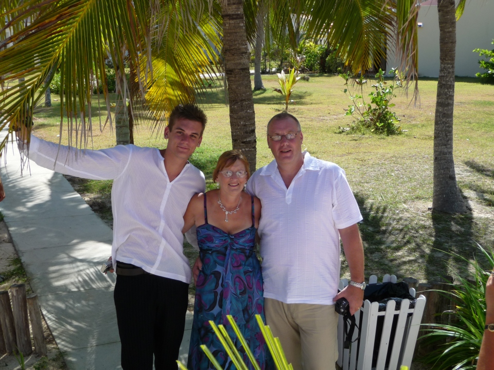 My friend with her husband and son in Cuba.